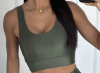 Conj. de Shorts Modelador e Top Cropped Verde Croco - comprar online