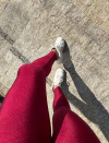Conj. de Legging Modeladora e Top Alça regulável Carmim - comprar online