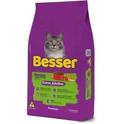 BESSER NATURAL GATOS ADULTOS 10,1KG