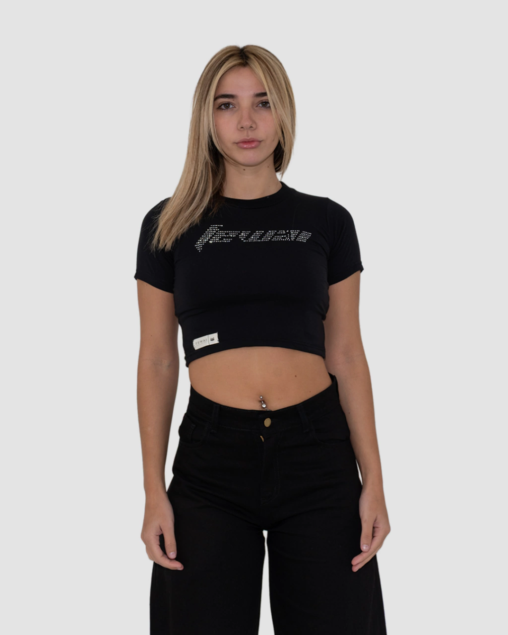 REMERA CROP BELLY