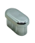 Ponteira para Tubo Oblongo - Cromada