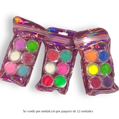 GLITTER PARA UÑAS X6 COD.00610