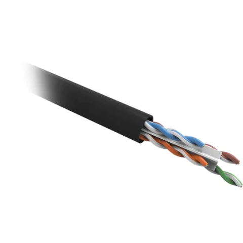 Cabo de Rede Utp Lan Cat6 - 4 Pares 305 Metros - Preto - Wec