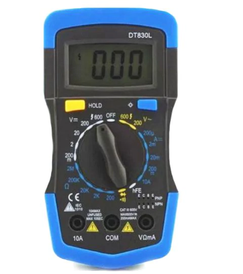 Multímetro Digital Lcd C/Bip MD-180L