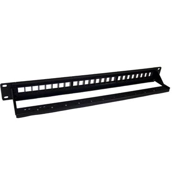 Patch Panel Cat6 + Ul 48 Portas - Com Guia Traseira
