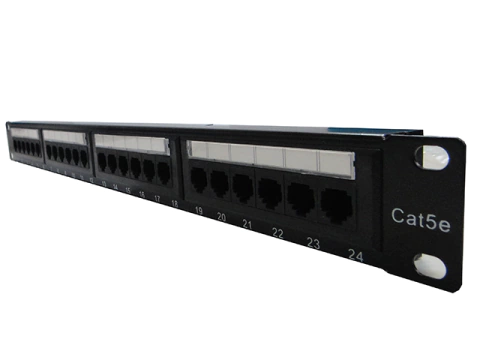 Patch Panel Cat.5E - 24 Portas - Epe 41K