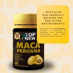 Maca peruana Topnew 60 Capsulas 100% Pura - comprar online