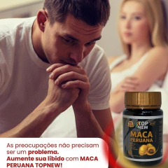 Maca peruana Topnew 60 Capsulas 100% Pura - Top New