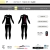 Black SCS Fullsuit 3.2mm Femenino - Aquon