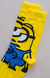 Meia divertida adulto Minions - Loja Pede Meia