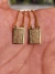 Escapulario Veneziana 0,8mm Sagrado Coração 1,5cm de Altura Banhado Ouro 18K 70CM Unissex - comprar online