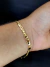 Pulseira Piastrini 3,5mm Diamantada Banho Ouro 18K - comprar online