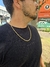 Corrente Cadeado 4mm Fecho Canhão Banhado a Ouro 18k - loja online