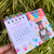 Calendário Horizontal A6 - comprar online