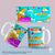 Caneca Os Simpsons - Café e Bolo para o Aniversariante