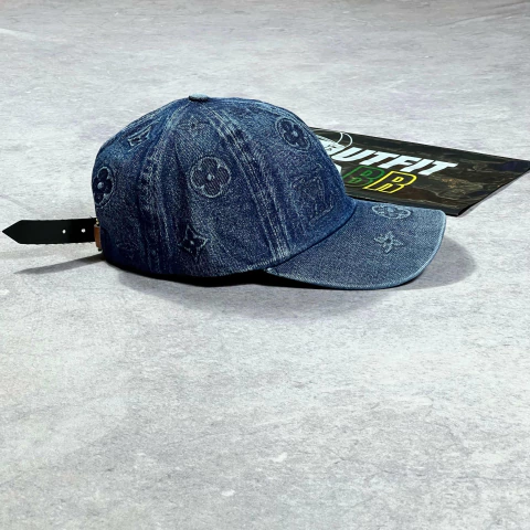 BONÉ LOUIS VUITTON JEANS AZUL - comprar online