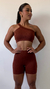 Conjunto de Short Graciosa - Marrom - comprar online