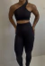 Conjunto Legging Alça única - Canelado Premium