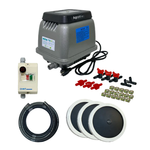 Soplador de Diafragma HJ-200 en Combo Con Discos Difusores de 9" - comprar online