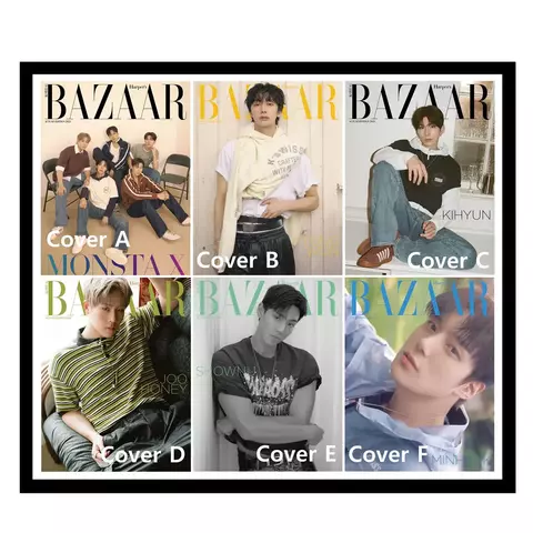 Magazine BAZAAR KOREA 2025 AUTUMN Edition - MONSTA X - comprar online