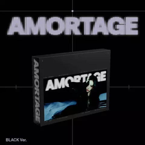 JISOO Mini Album - AMORTAGE (EXCLUSIVE EDITION BLACK VER.) [Pronta - Entrega]