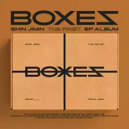 SHIN JIMIN THE 1ST EP ALBUM - BOXES - buy online