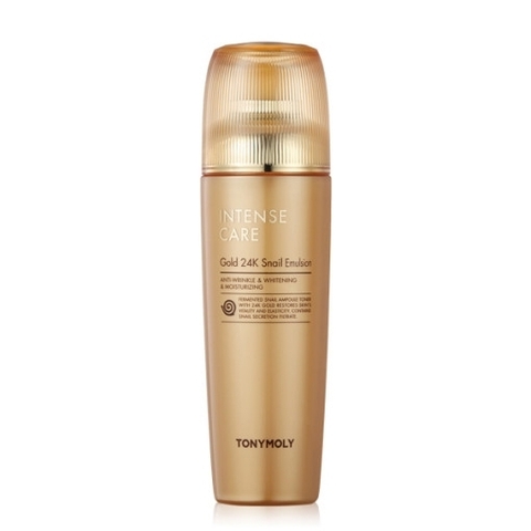 TONYMOLY Intense Care Gold 24K Snail Emulsion 140ml (Emulsão)