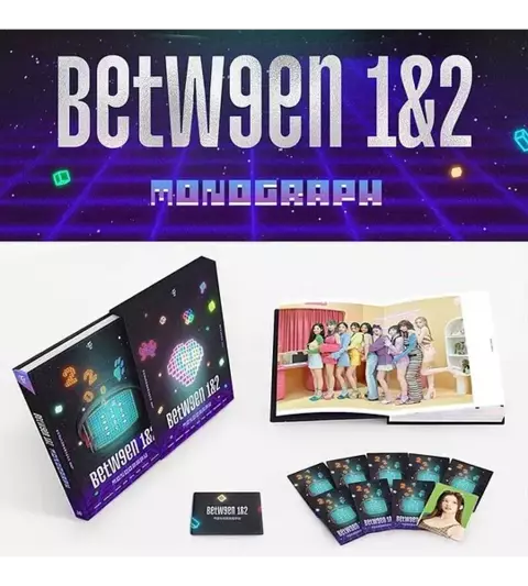 TWICE MONOGRAPH BETWEEN 1&2 [PRONTA - ENTREGA]