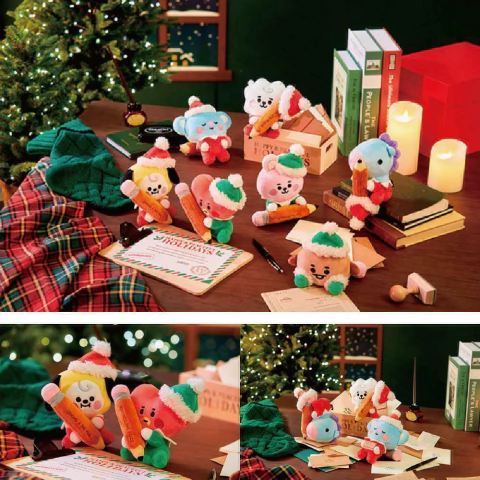 BTS Line Friends Collaboration - 2022 Holiday Mini Doll - comprar online