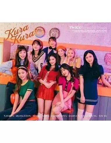 TWICE 8th Single Album - Kura Kura [JAPANESE] - comprar online