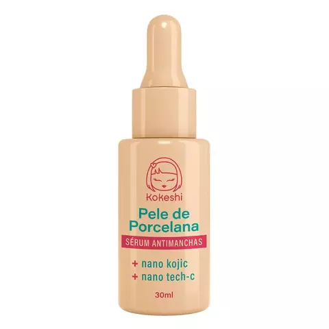 Sérum Facial Antimanchas Pele de Porcelana Kokeshi