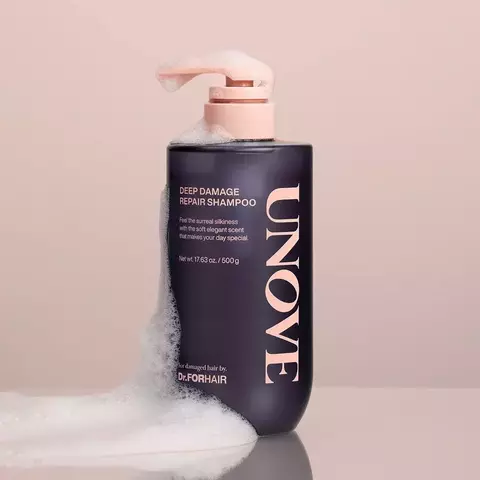 UNOVE Deep Damage Repair Shampoo 500g (Shampoo Reparador)