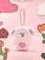 BT21 K-Rabbit Goods - Flat Plush Keyring - SDK STORE