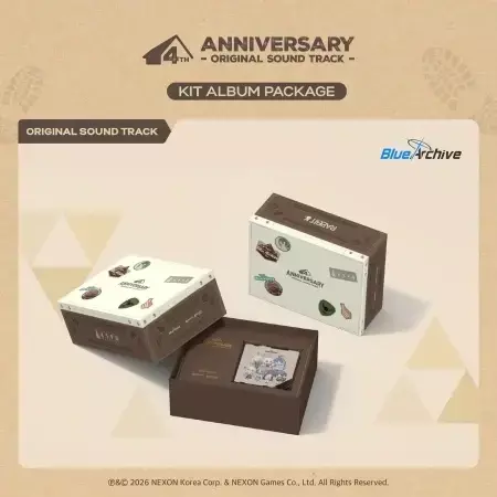 Blue Archive 4th Anniversary OST [Pré - Venda]