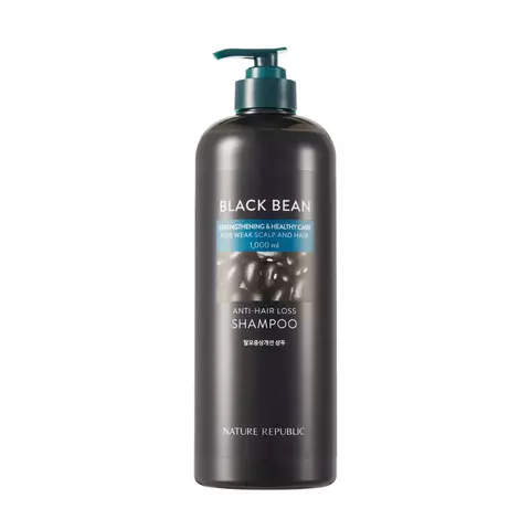 Nature Republic Black Bean Anti Hair Loss Shampoo 1L (Shampoo)