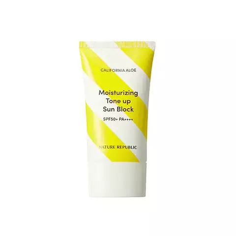 Nature Republic California Aloe Moisturizing Tone Up Sunblock 57ml (Protetor Solar)