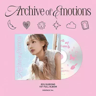 RYU SUJEONG Album Vol. 1 - Archive of emotions (Digipack Ver.) - comprar online