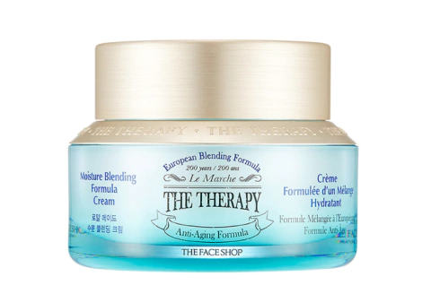 THE FACE SHOP The Therapy Moisture Blending Formula Cream 50ml (Creme Hidratante)