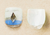 DAISO T.I.T.A Press Pedi Tip 14pcs #Blue Big Parts (Slim/Wide) (Unhas Postiças) - comprar online
