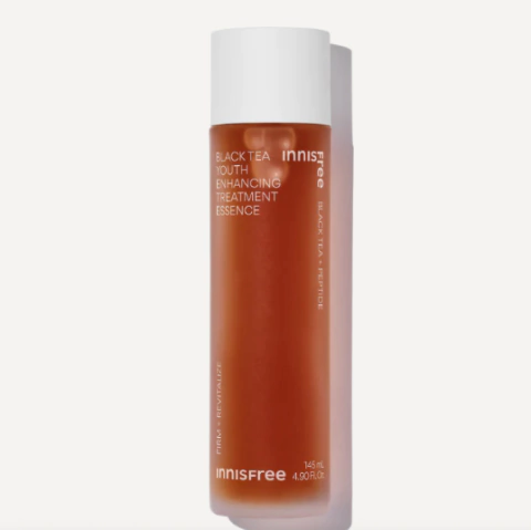 Innisfree Youth Enhancing Treatment Essence With Black Tea 145ml (Essência com Chá Preto)