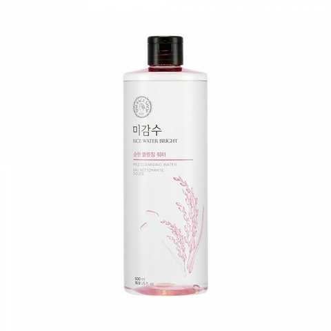 THE FACE SHOP Rice Water Bright Mild Cleansing Water 500ml (Água de Limpeza)