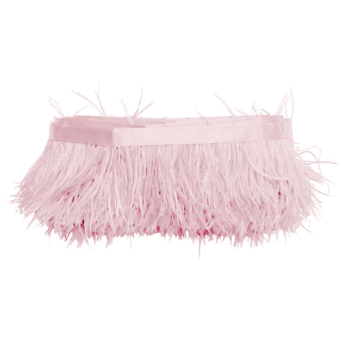 Franja de Plumas 2 Fios 6 a 9 cm Metro