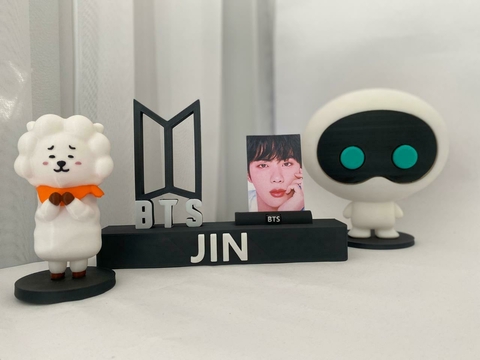 Base para Photocard JIN Ver. Logo BTS - comprar online