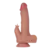 Dildo realista com Estimulador de clitoris