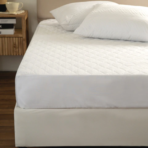 Protector de Colchón Premium - Impermeable - Matelaseado Sonic