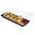 8115 - EMBALAGEM SUSHI VI SLIM C/100 CJS - 22,2 x 9 x 2,7 - PRATICPACK