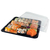 8225 - EMBALAGEM SUSHI V SLIM C/ 50 CJS - 28,5 x 28,5 x 4,5 - PRATICPACK