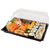 8013 - EMBALAGEM SUSHI VII PLUS C/100 CJS - 16 x 19,1 x 4,8 - PRATICPACK