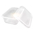 8314 / 8313 - Pote Retangular com Tampa 500ml - Prafesta (pct 280un) - comprar online
