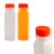 E 5182 / E 4780 - Garrafa Plástica de Suco 200ml com Tampa Laranja (100 unid.) - Embalafood - Embalagens e Insumos para Delivey de Comida Oriental